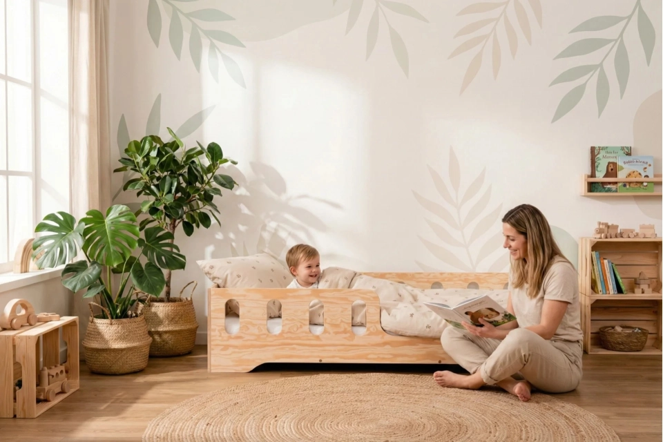 Jak wybrać ekologiczne łóżko dziecięce z naturalnego drewna?